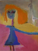 Matrosenmädchen, Acryl auf Leinwand, 30cm x 40cm, 2002